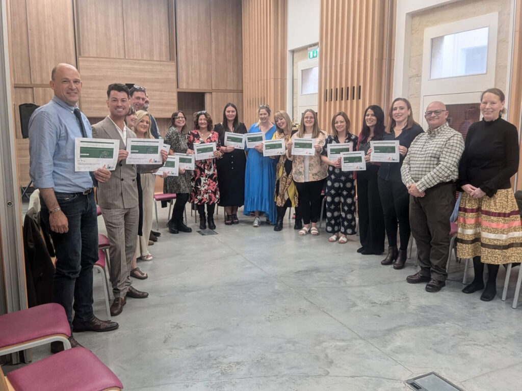 RP ToT course Malta and Tallaght graduates
